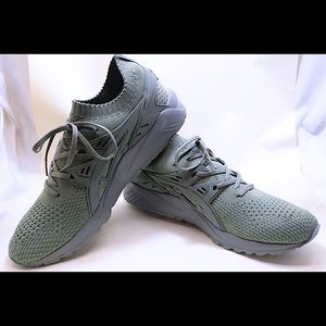 Asics Gel Kayano Trainer Shoes Knit Agave H705n-8181 Mens Size 10
